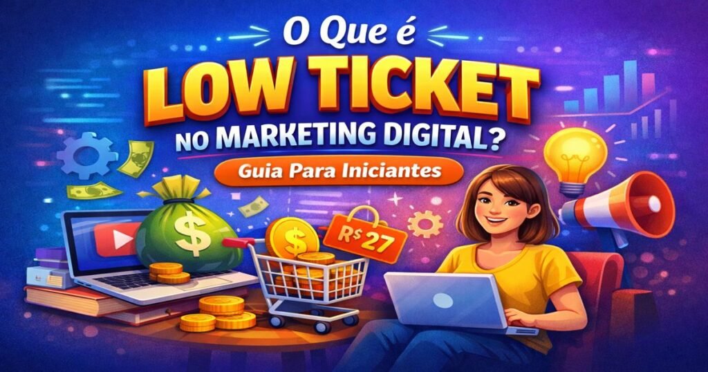 O que é low ticket no marketing digital guia para iniciantes