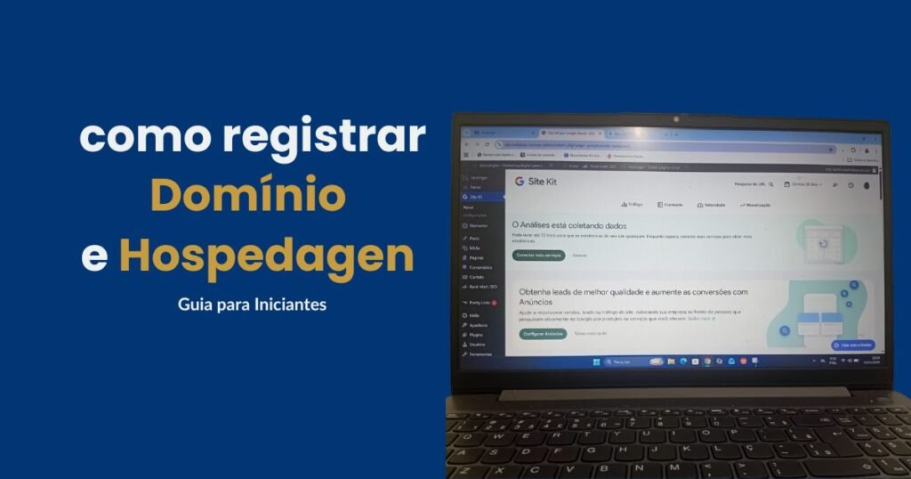 como registrar domínio e escolher hospedagem