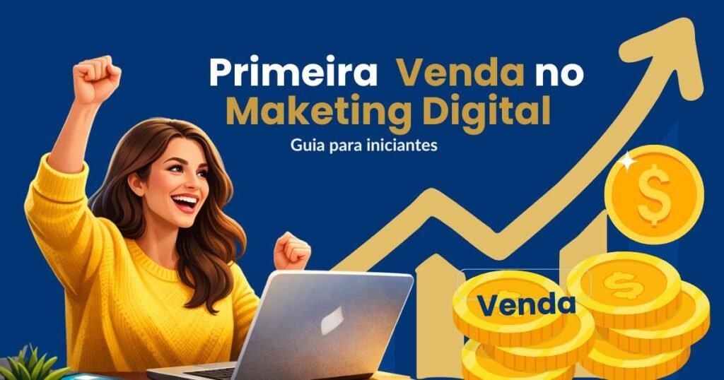 como fazer a primeira venda no marketing digital passo a passo