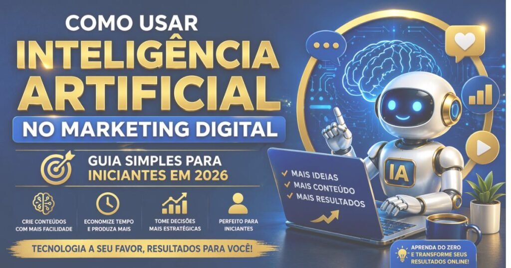 como usar inteligência artificial no marketing digital para iniciantes