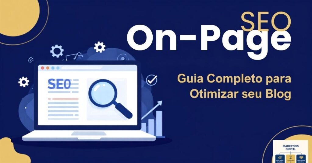 SEO On-Page: guia completo mostrando como otimizar páginas de um blog para melhorar o posicionamento no Google em 2026