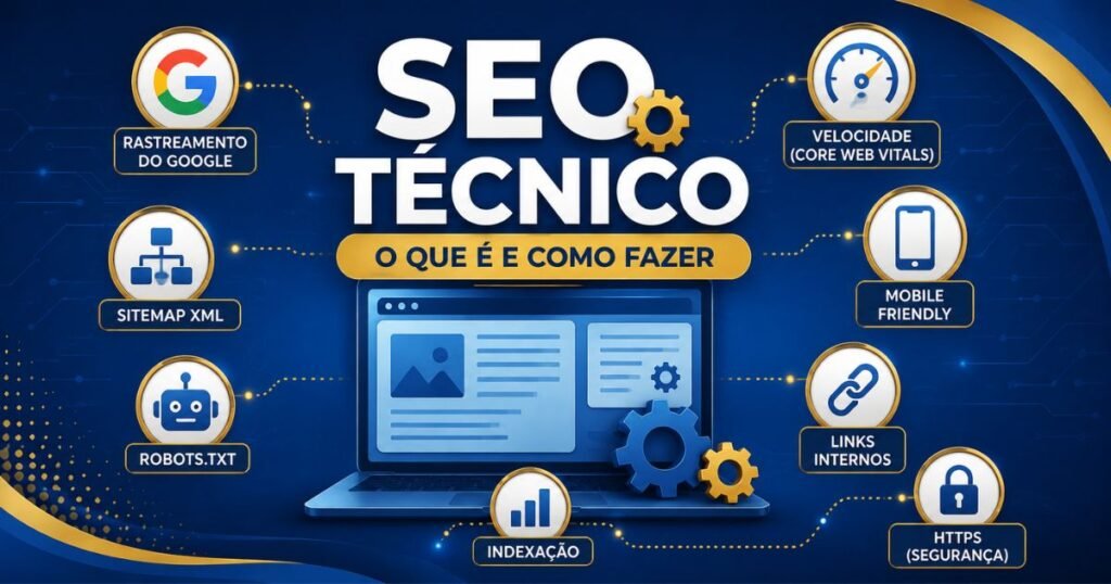 SEO Técnico: otimização da estrutura do site para melhorar rastreamento, indexação e desempenho no Google