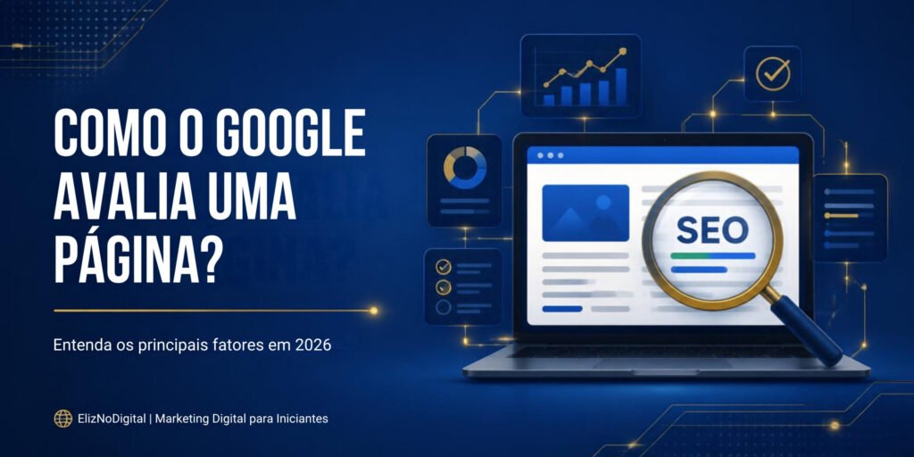 Como o Google avalia uma página e os principais fatores de SEO em 2026