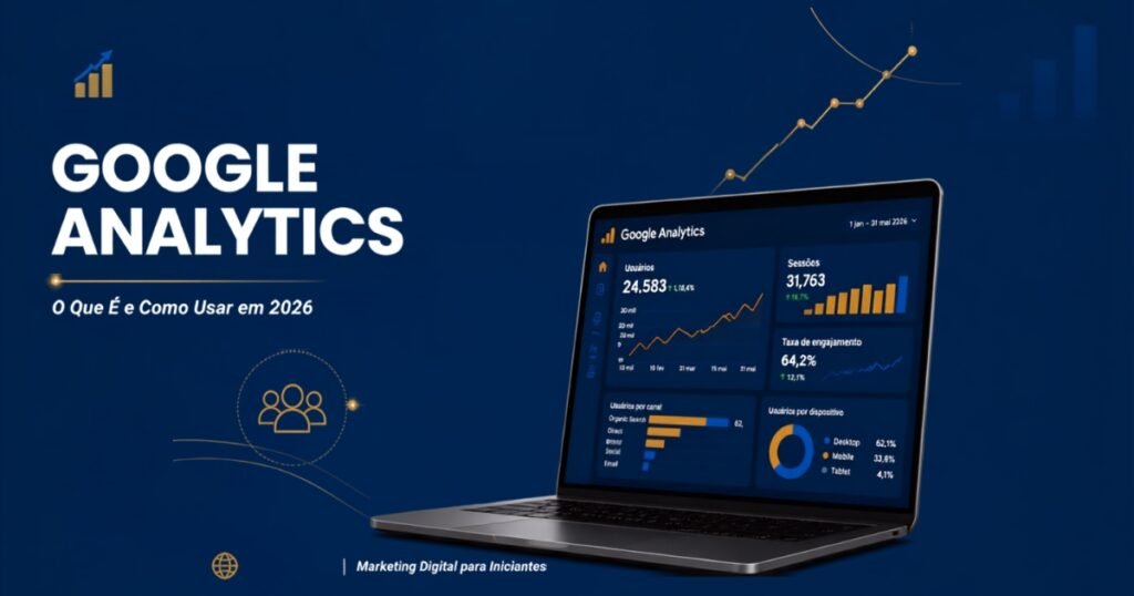 Google Analytics: guia para iniciantes em 2026